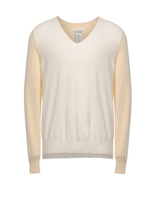 Maglia collo a v Uomo - MAISON MARTIN MARGIELA 10