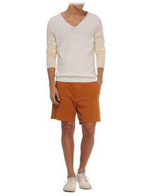 MAISON MARTIN MARGIELA 10 - Pull à col en v