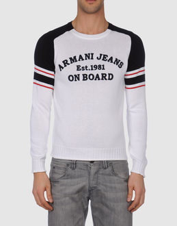 ARMANI JEANS - MAGLIERIA - Maglie collo a giro - su YOOX.COM