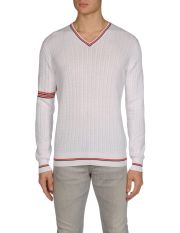 CRUCIANI - Maglia collo a v