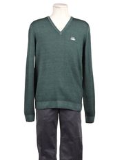 C.P. COMPANY UNDERSIXTEEN - Pullover mit V-Ausschnitt