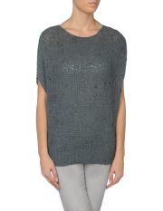 ROBERTO COLLINA - Short sleeve sweater