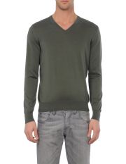 BRUNELLO CUCINELLI - Джемпер с V-образным вырезом