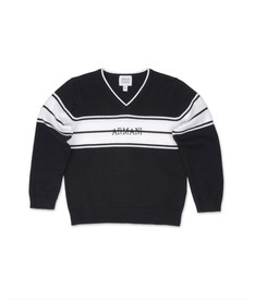 ARMANI JUNIOR - Vネックセーター