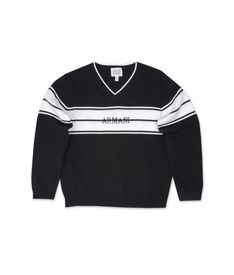 ARMANI JUNIOR - Vネックセーター