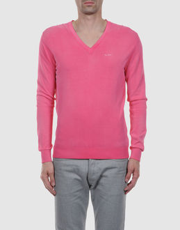 VERSACE JEANS COUTURE - STRICKWAREN - Pullover mit V-Ausschnitt - bei YOOX.COM