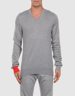 NEIL BARRETT - MAGLIERIA - Maglie collo a v - su YOOX.COM