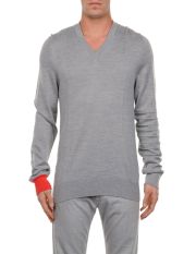 NEIL BARRETT - Maglia collo a v