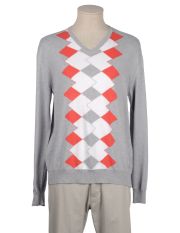 TJ TRUSSARDI JEANS - Maglia collo a v