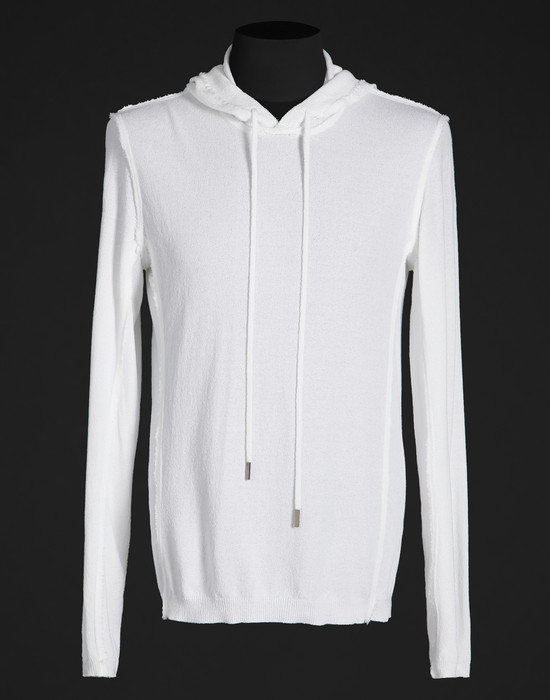 Maglia con cappuccio - MAGLIA GIROCOLLO - Dolce&Gabbana - Estate 2015 Maglia con cappuccio - MAGLIA GIROCOLLO - Dolce&Gabbana - Estate 2015