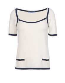 BLUMARINE - Maglia maniche corte