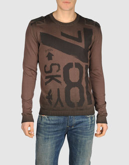 DIESEL - MAGLIERIA - Maglie collo a giro - su YOOX.COM