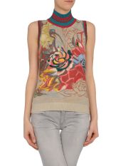 JUST CAVALLI - Sleeveless sweater