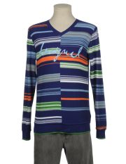 DESIGUAL - Pullover mit V-Ausschnitt