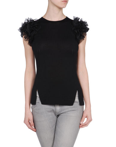 ZOOM ALEXANDER MCQUEEN - Short sleeve jumper