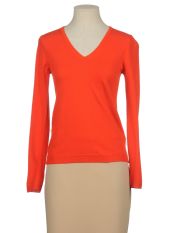 ROSSOPURO - Pullover mit V-Ausschnitt