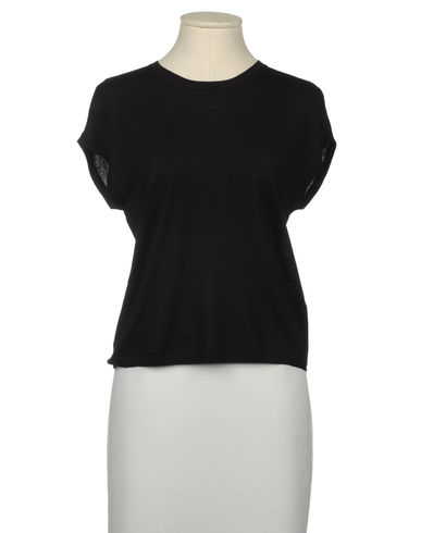 ZOOM JIL SANDER NAVY - Short sleeve sweater