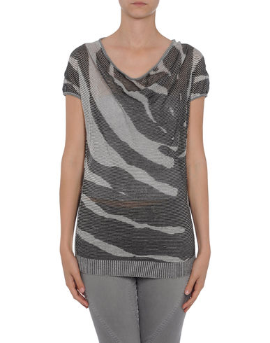 ZOOM BOSS BLACK - Short sleeve jumper