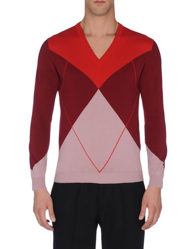 Cashmere Argyle V-Neck