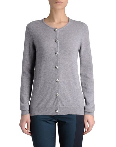 Diamante-Button Cardigan