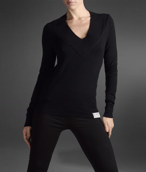 V-neck sweater