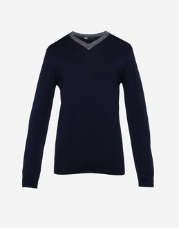 Y-3 - Maglia collo a v