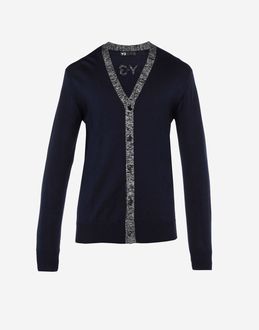 Y-3 - Maglia collo a v