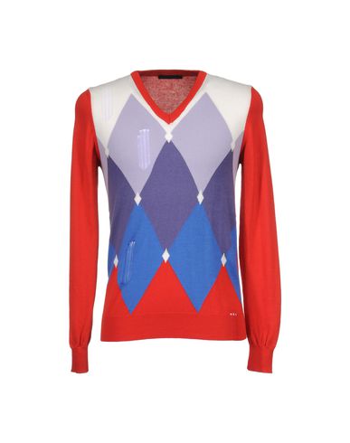 ZOOM DANIELE ALESSANDRINI HOMME - V-neck