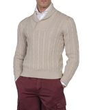 BRUNELLO CUCINELLI - Shawl Collar Sweater 