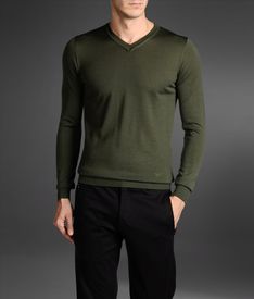 EMPORIO ARMANI - V  neck sweater