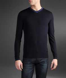 ARMANI COLLEZIONI - V  neck sweater
