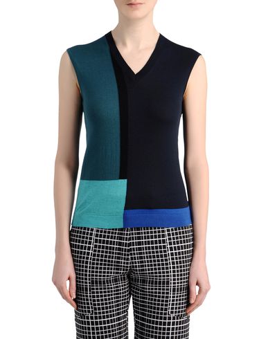 Colour Block V-Neck