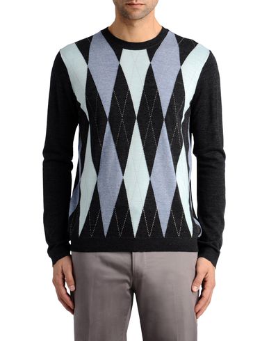 Elongated Argyle Sweater