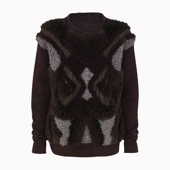 Stella McCartney, Bark Textured 3D Tufted Jumper