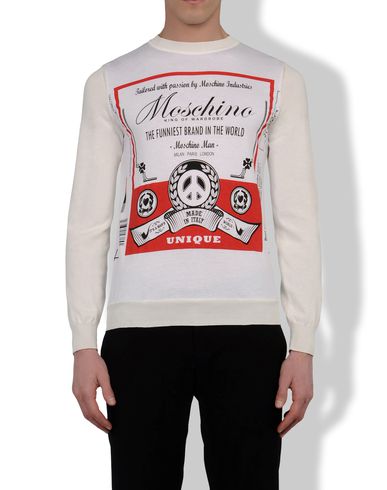 Moschino, Pullover mit Rundkragen
