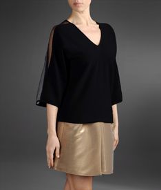 EMPORIO ARMANI - Maglia scollo a V