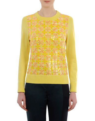 Embroidered Silk Sweater