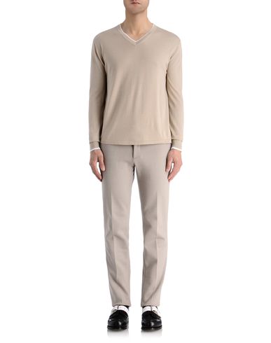 Contrast V Neck Sweater