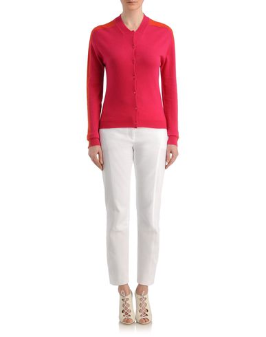 Cashmere and cotton bicolour cardigan