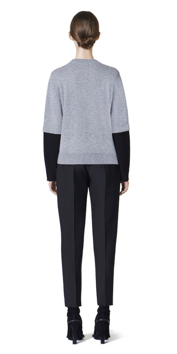 balenciaga sweater womens silver