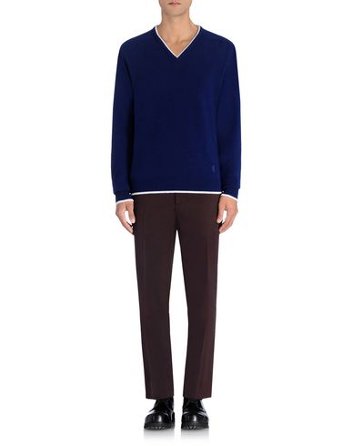 Lambswool Stripe Detail Knit