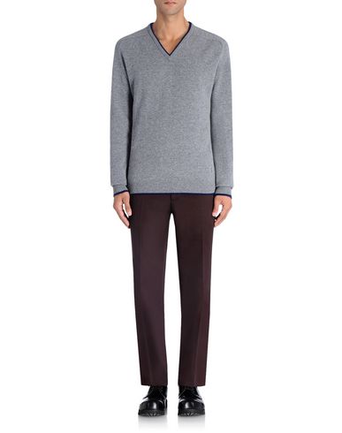 Lambswool Stripe Detail Knit