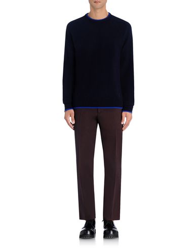Lambswool Stripe Detail Knit