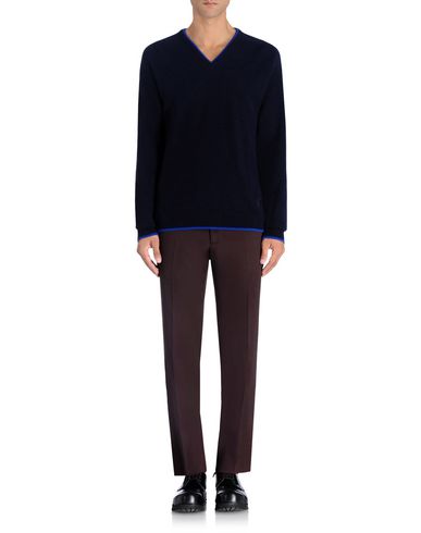 Lambswool Stripe Detail Knit