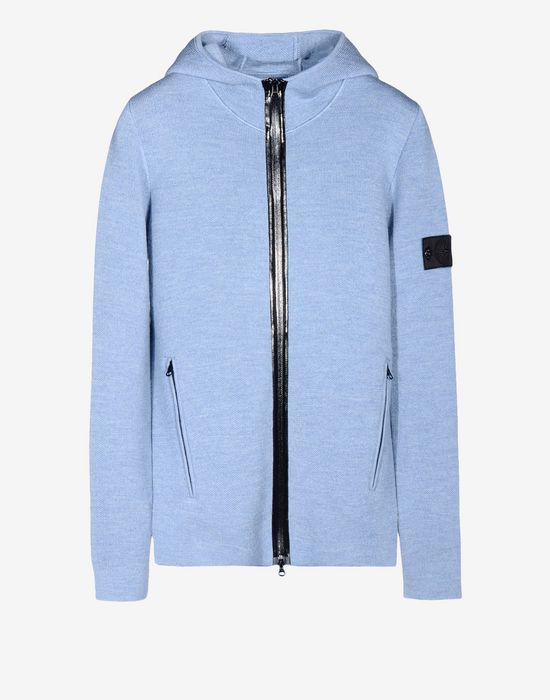 stone island hooded cardigan