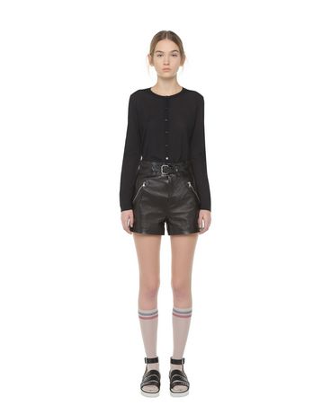 REDValentino Mini-Strickjacke aus Kaschmir und Seide