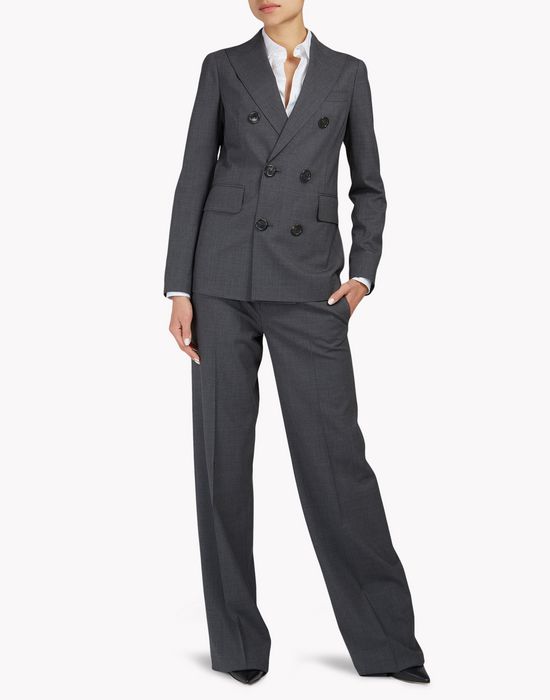 double-breasted suit combined looks Woman Dsquared2