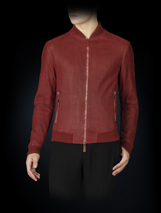 Veste en cuir