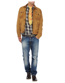DSQUARED2 - Leather outerwear