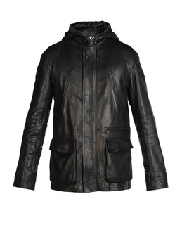 Y-3 - Leather jacket
